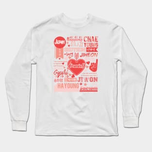 Fromis_9 Collage Long Sleeve T-Shirt